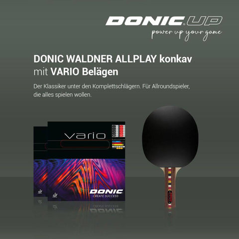 DONIC UP Waldner Allplay with Vario DONIC UP Waldner Allplay with Vario