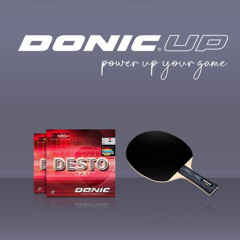 DONIC UP Persson Powerplay with Desto F3 DONIC UP Persson Powerplay with Desto F3