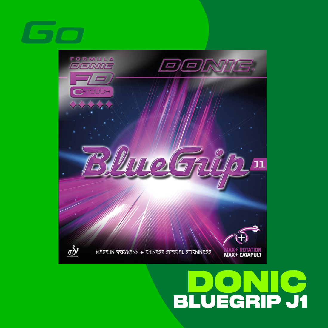 DONIC Belag Bluegrip J1 (2025) DONIC Belag Bluegrip J1 (2025)