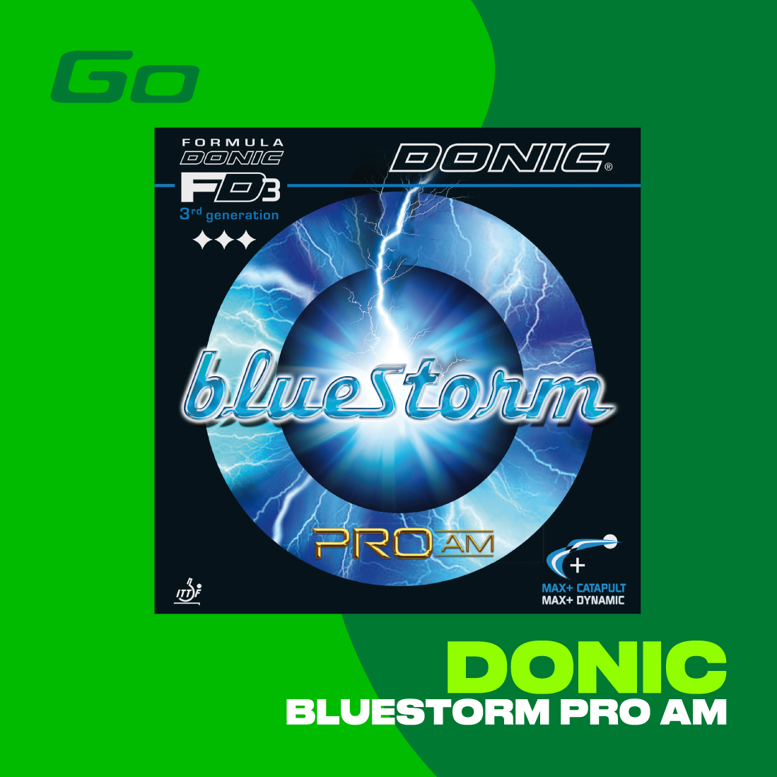 DONIC Belag BlueStorm Pro AM