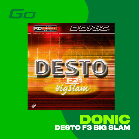 DONIC Belag Desto F3 Big Slam DONIC Belag Desto F3 Big Slam