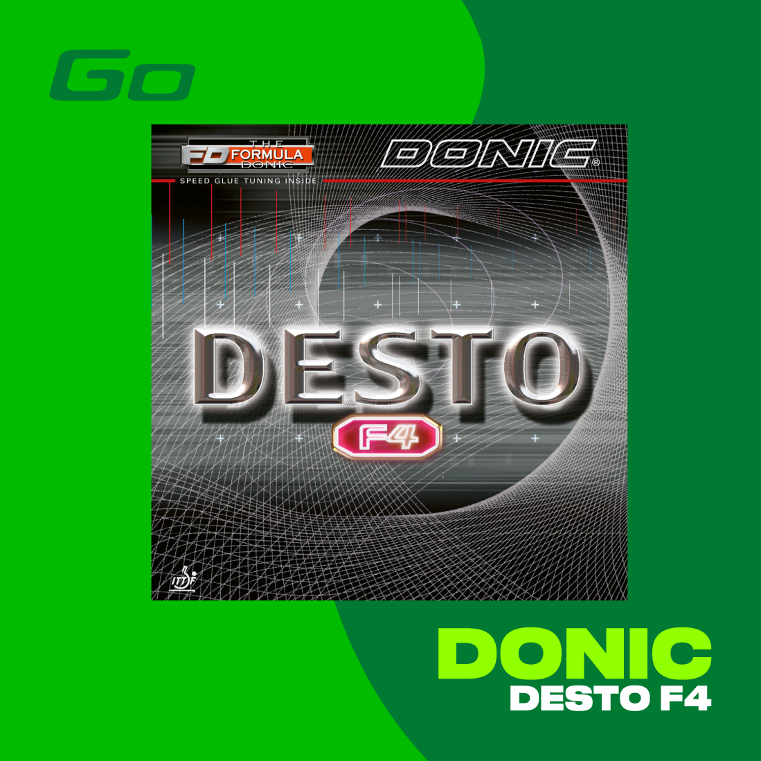 DONIC Belag Desto F4 DONIC Belag Desto F4