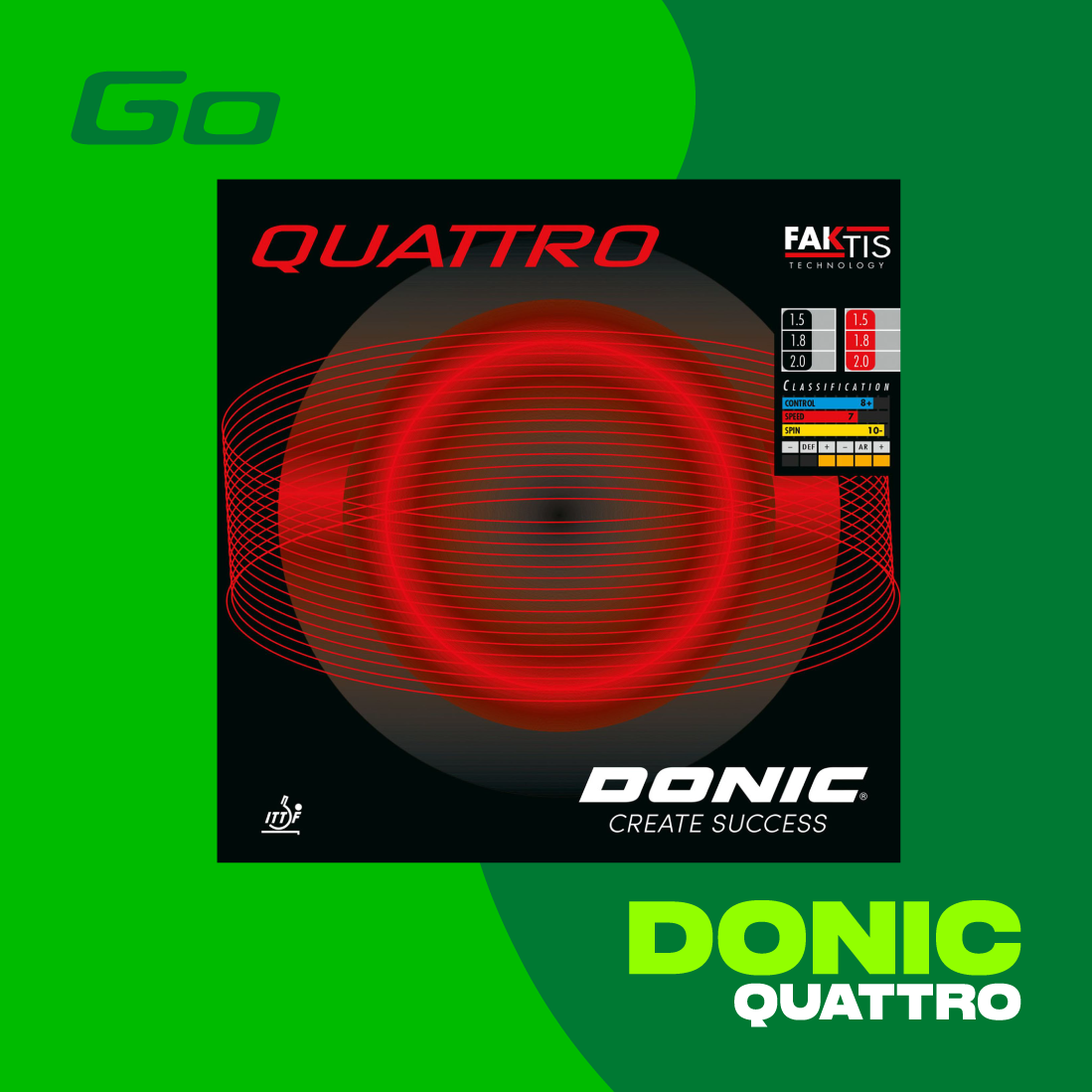 DONIC Belag Quattro DONIC Belag Quattro
