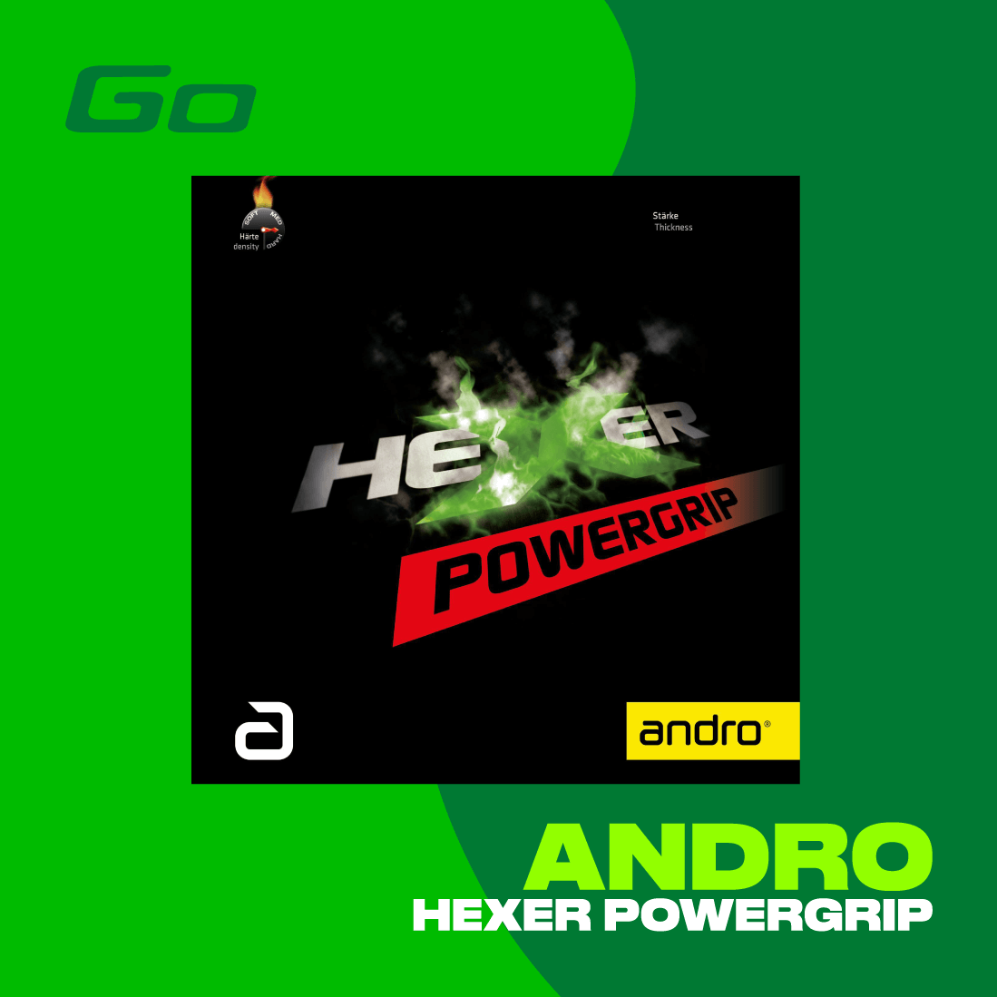 andro Belag Hexer Powergrip andro Belag Hexer Powergrip