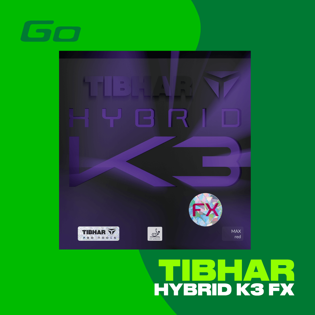 Tibhar Belag Hybrid K3 FX (2024) Tibhar Belag Hybrid K3 FX (2024)