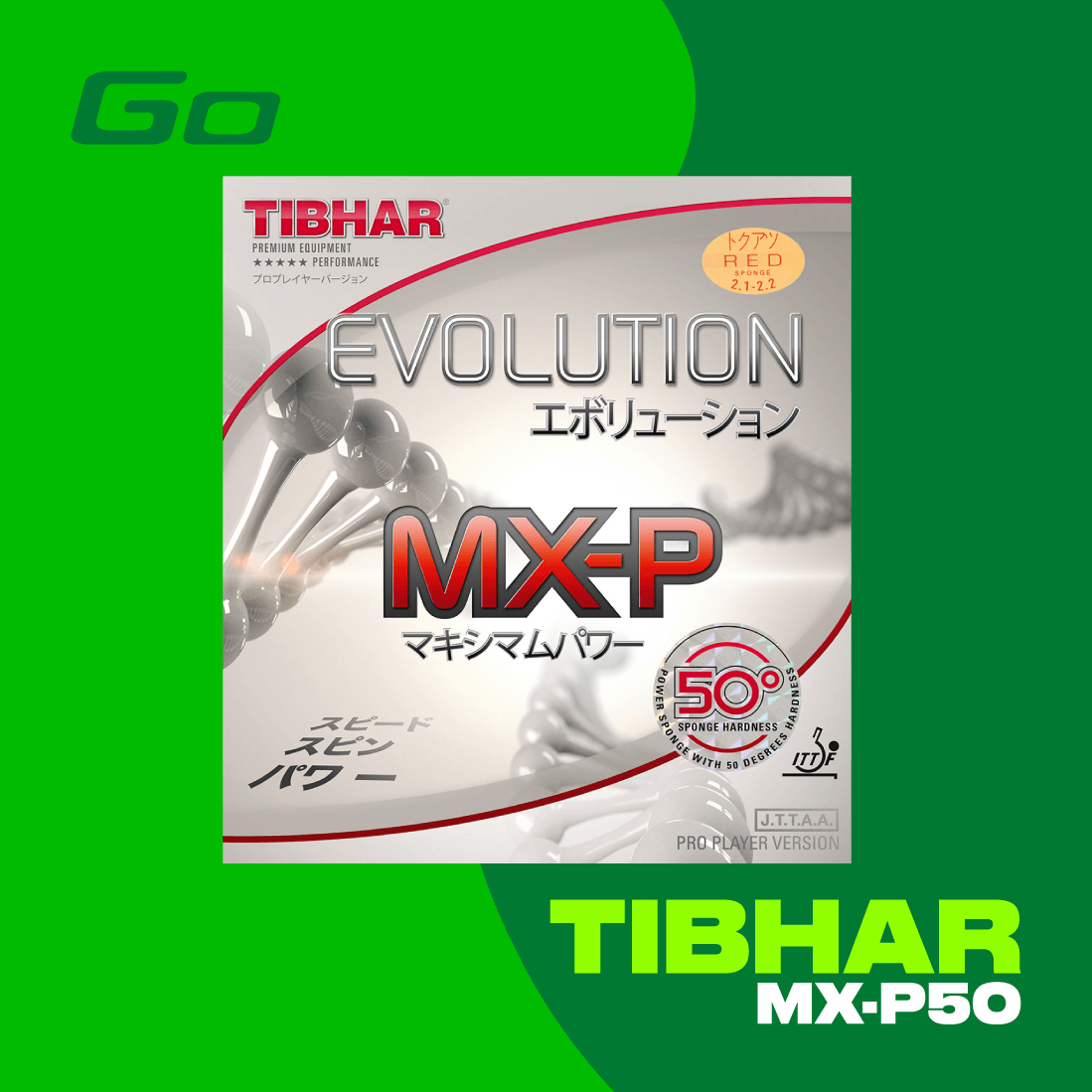 Tibhar Belag Evolution MX-P 50° Tibhar Belag Evolution MX-P 50°