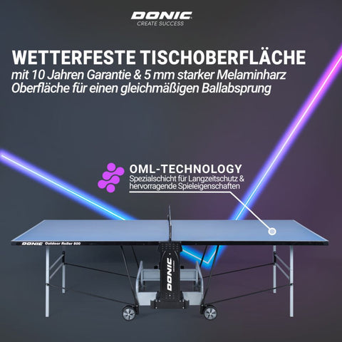 DONIC Outdoortisch Roller 800-5 DONIC Outdoortisch Roller 800-5