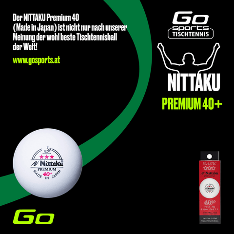 NITTAKU Bälle Premium 40+ *** NITTAKU Bälle Premium 40+ ***