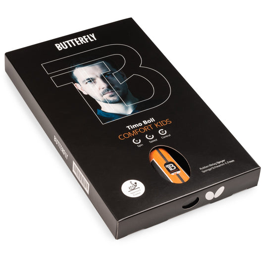 Butterfly Timo Boll Comfort Kids in Originalverpackung mit Herstellerwerten