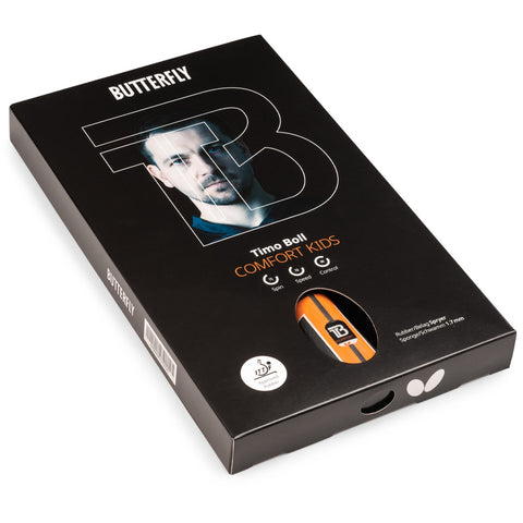 Butterfly Timo Boll Comfort Kids in Originalverpackung mit Herstellerwerten