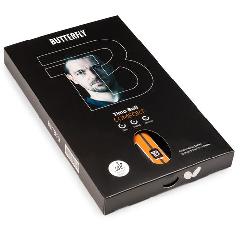 Butterfly Timo Boll Comfort in Originalverpackung mit Herstellerwerten