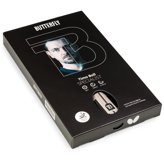 Butterfly Timo Boll Specialist in Originalverpackung mit Herstellerwerten
