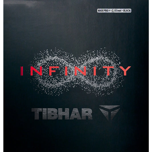 Tibhar Infinity MX-P Verpackung mit Kennzeichnung Schwarz, 2,15 mm Max Pro+