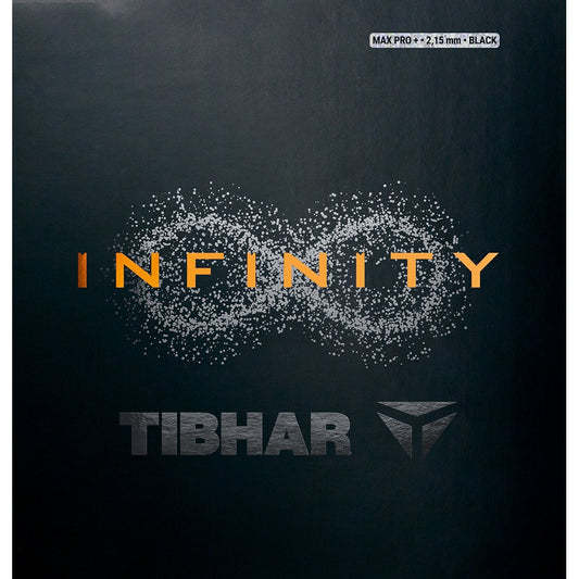 Tibhar Infinity MX-S Verpackung mit Kennzeichnung Schwarz, 2,15 mm Max Pro+